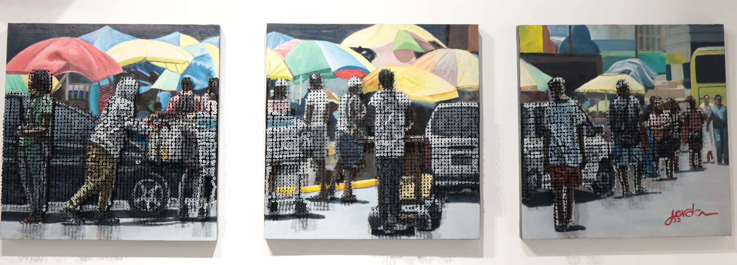 Coronation Street, Oil + Screws by Gavin Jordan