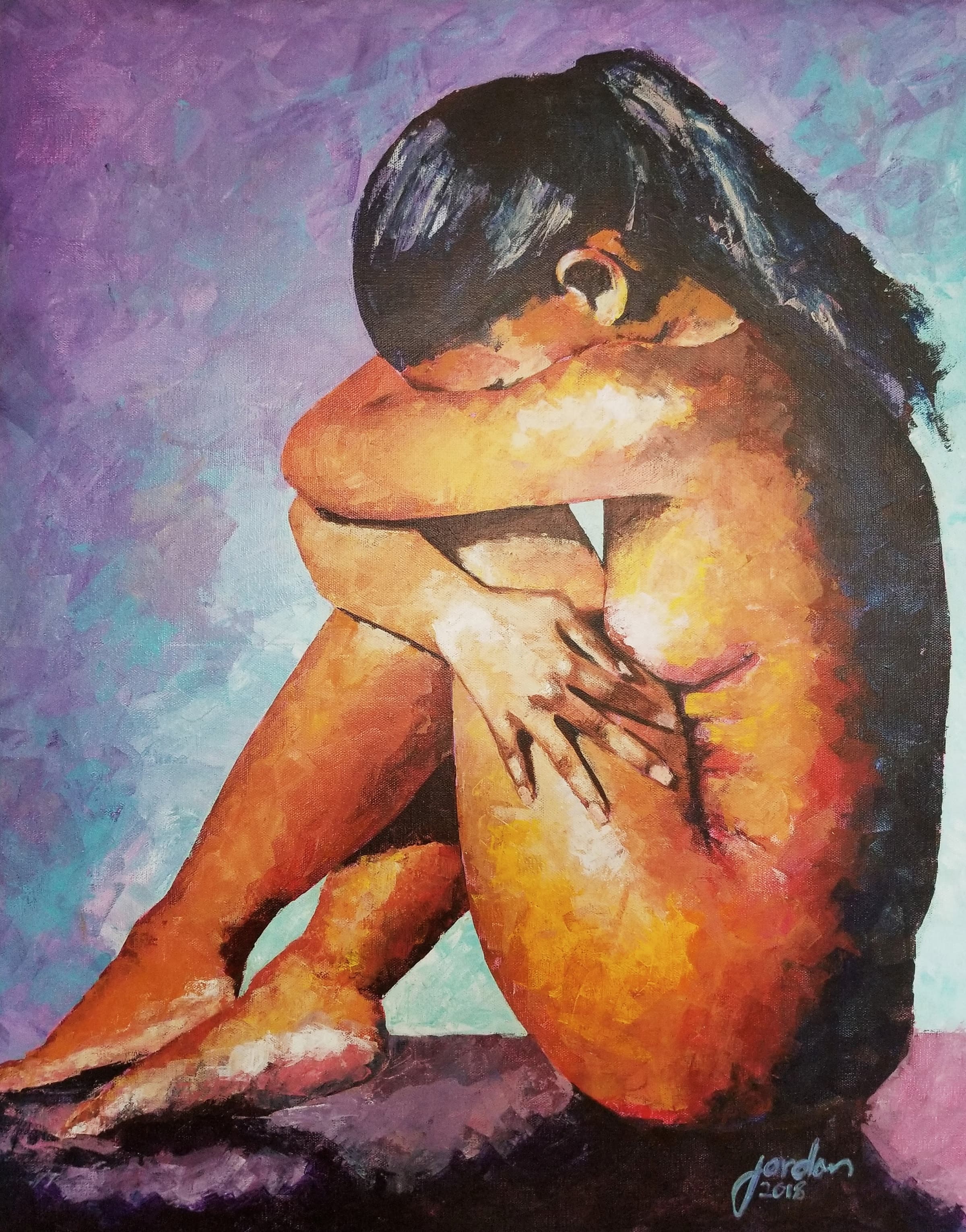 The Heart Wants What It Wants, Acrylic on Canvas by Gavin Jordan